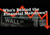 Who's behind the financial meltdown