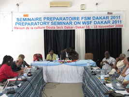 Preparatory seminar on WSF Dakar 2011
