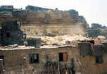 Al-Dweiqa slum in Cairo in the aftermath of the September 2008 rockslide, CAIRO, november 2009