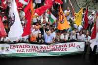Brasil, o FSM- Palestina Livre para  Despejos Zero