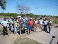 Jornada de solidaridad contra desalojos, Resistencia, Chaco, Argentina