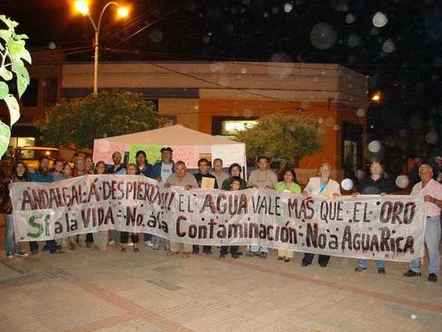 Manifestantes de Adalgala