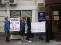 Moscow: protest against mass evictions of tenants