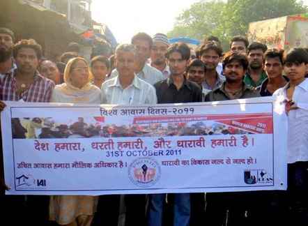 Mumbai, WHD: Rally, Memorandum and Joint Anti-Evictions Task Force announced