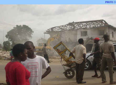 Photo-Report on Njemanze Street demolition