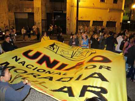 São Paulo. Mulheres ocuparam predio no Dia Internacional das Mulheres