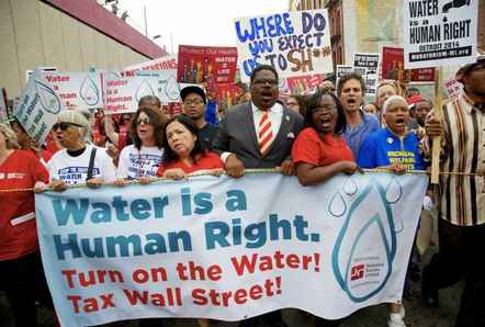 U.S.  ACTIVISTS ORGANIZE WATER AND HOUSING RIGHTS SUMMIT