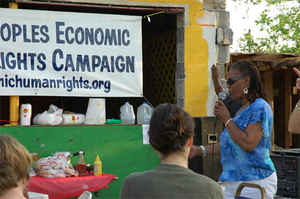 Viola Washington, New Orleans Welfare Rights Organization, lost everything in Katrina